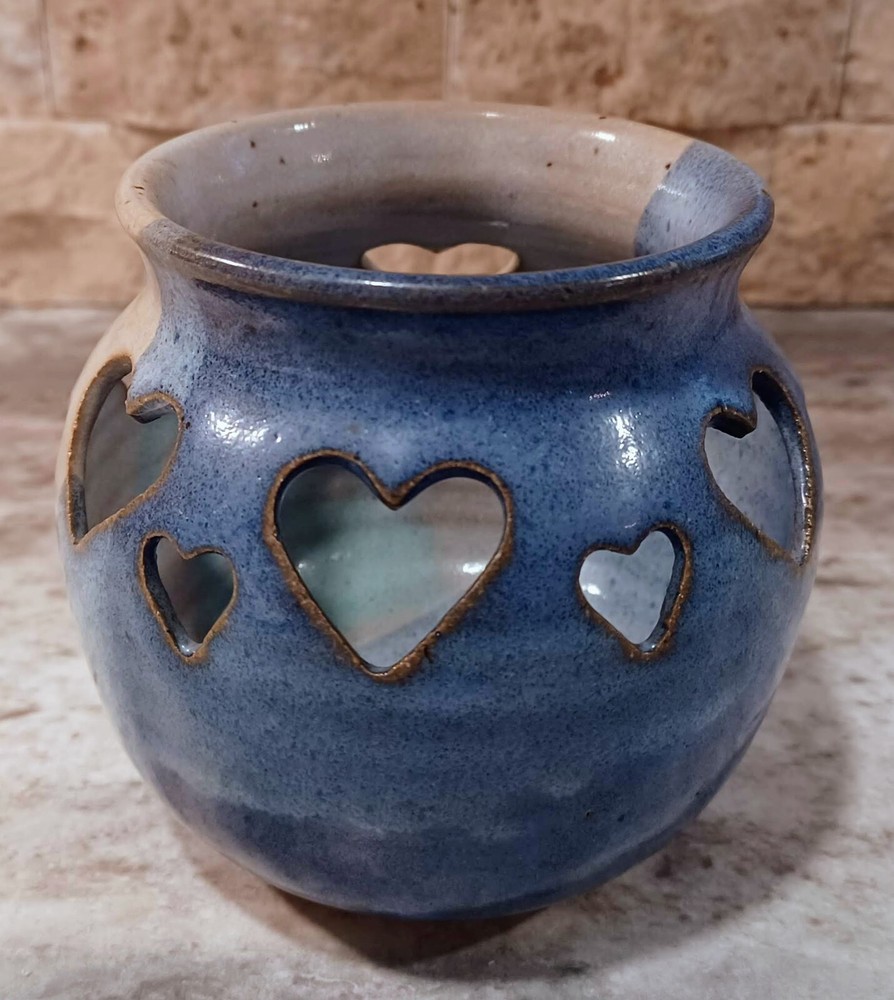 Cunningham Pottery Candle Holder 3 5/8"