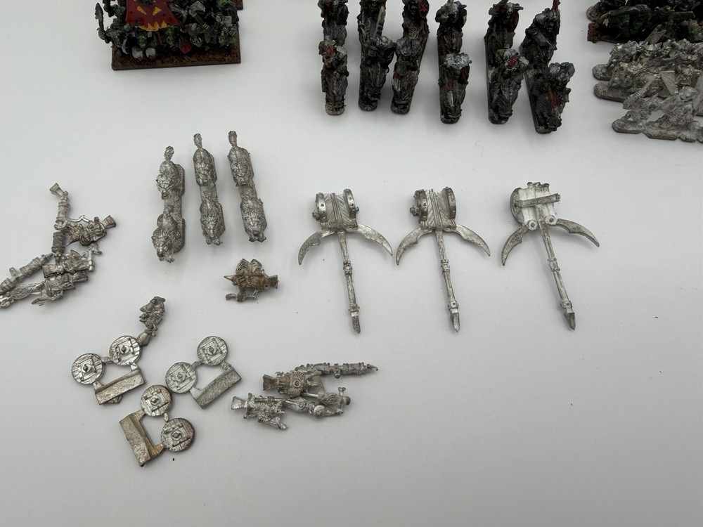 Warmaster Orc & Goblin Army Metal OOP GW