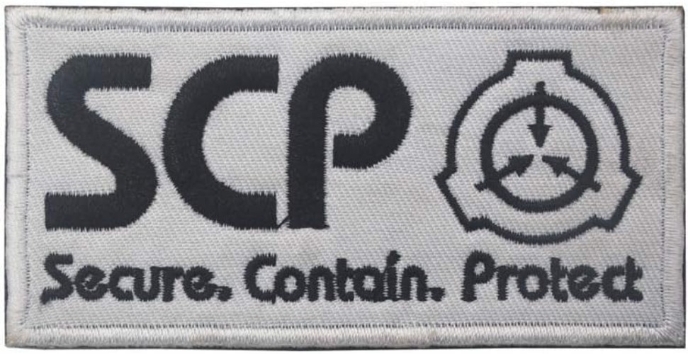 SCP Foundation Tactical Hook and Loop Patch