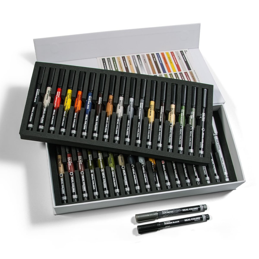 - Special Box 34 Real Colors Markers