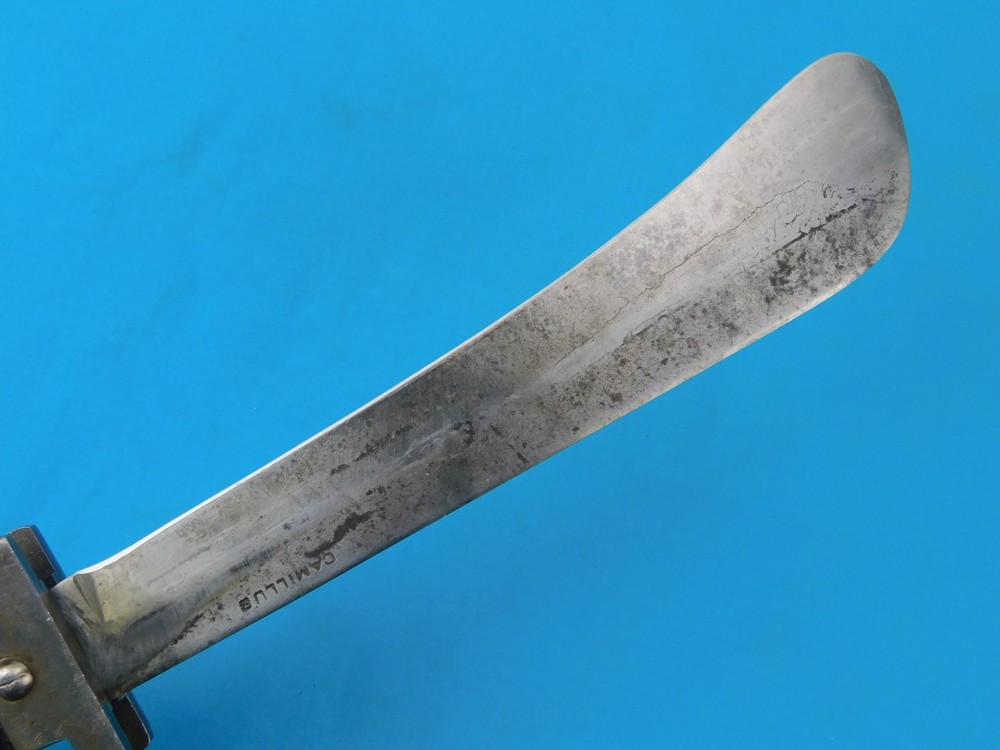 US WW2 Camillus Large Folding Machete Fighting Knife