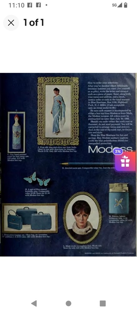 Vintage Moses Ronson Blue Pioneer Lighter With Etching