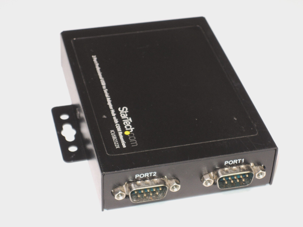 StarTech ICUSB2322X 2 Port USB to Serial Adapter Hub