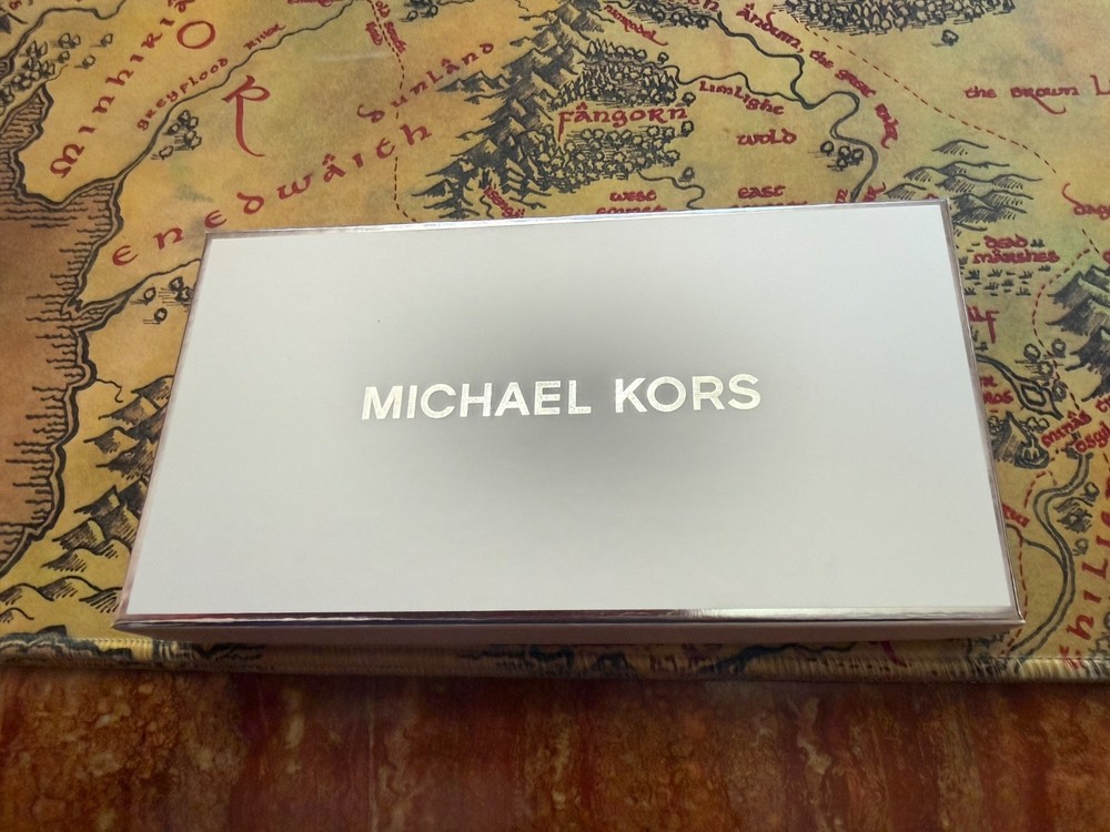 Michael Kors empty gift box white