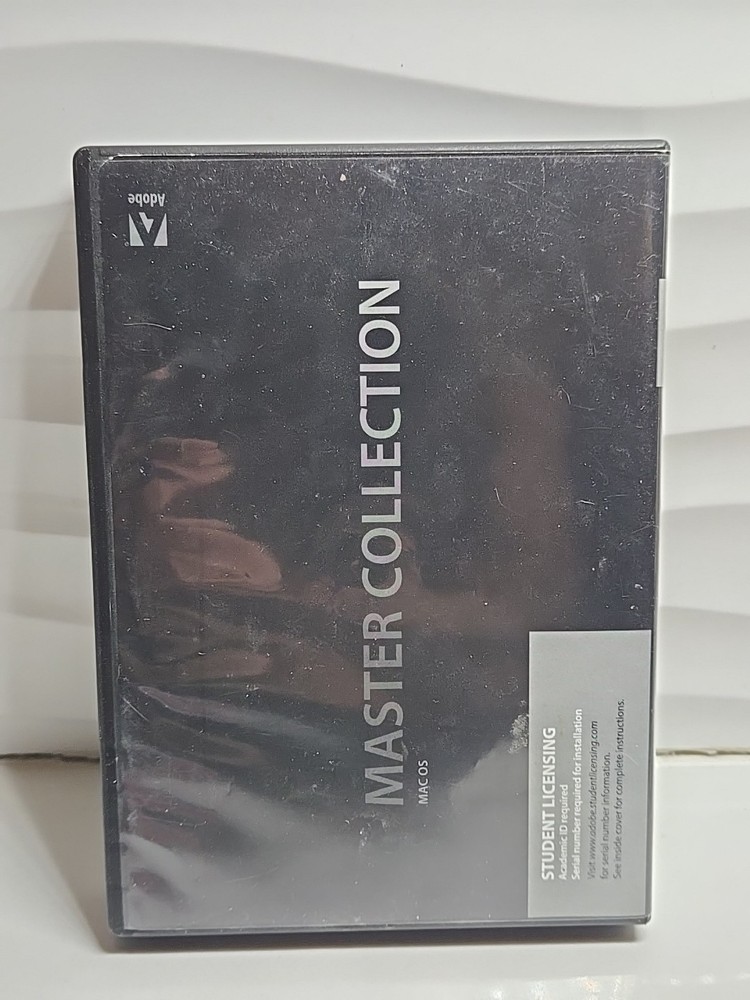 ADOBE CS4 CREATIVE SUITE 4 MASTER COLLECTION DVD MAC  (Student Licensing)