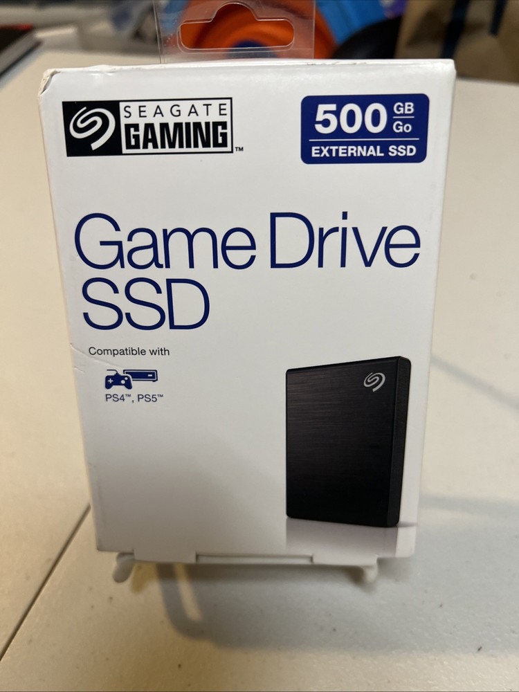 Seagate Game Drive SSD, STKG500406, External Drive SSD Playstation