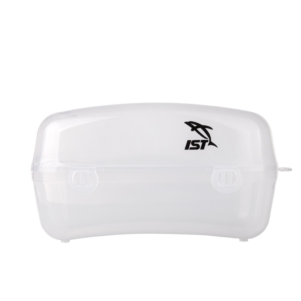 IST Standard Dive Mask Clear Plastic Hard Case with Snap Lock Closure