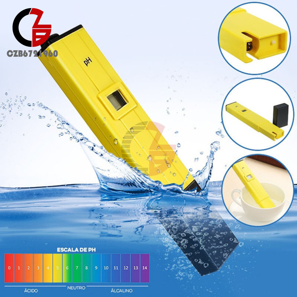 Digital LCD TDS EC Meter PH Tester Pen PH Testpaper For Aquarium Pool Hydroponic