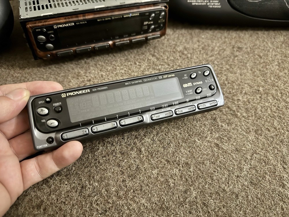 PIONEER KEH-P9200RDS Faceplate FRONT PANEL ONLY + Tested!
