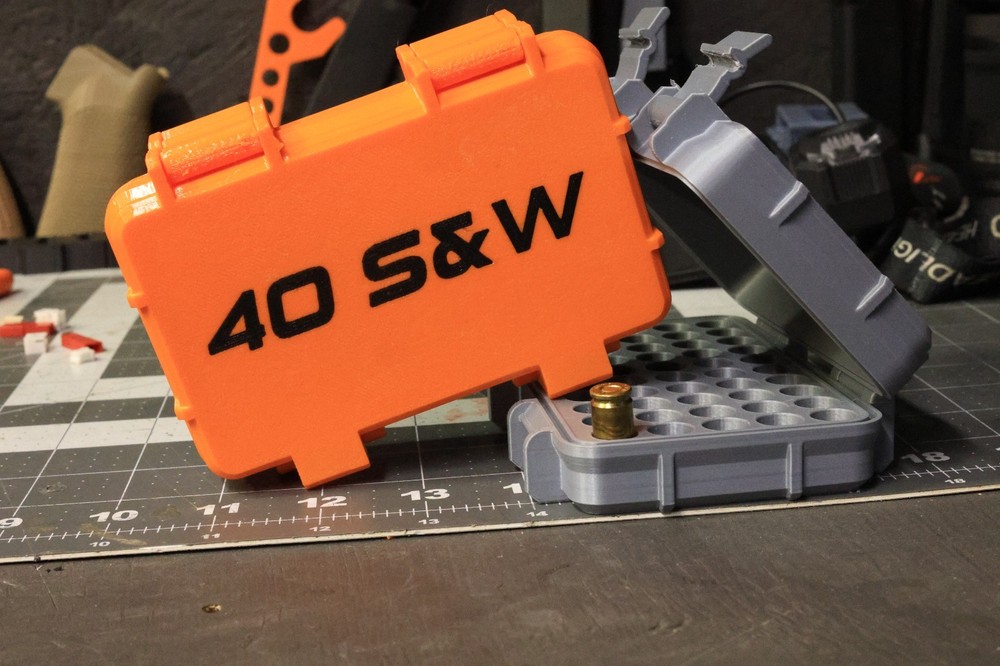 3D Printed 9mm 50-Round Ammo Box