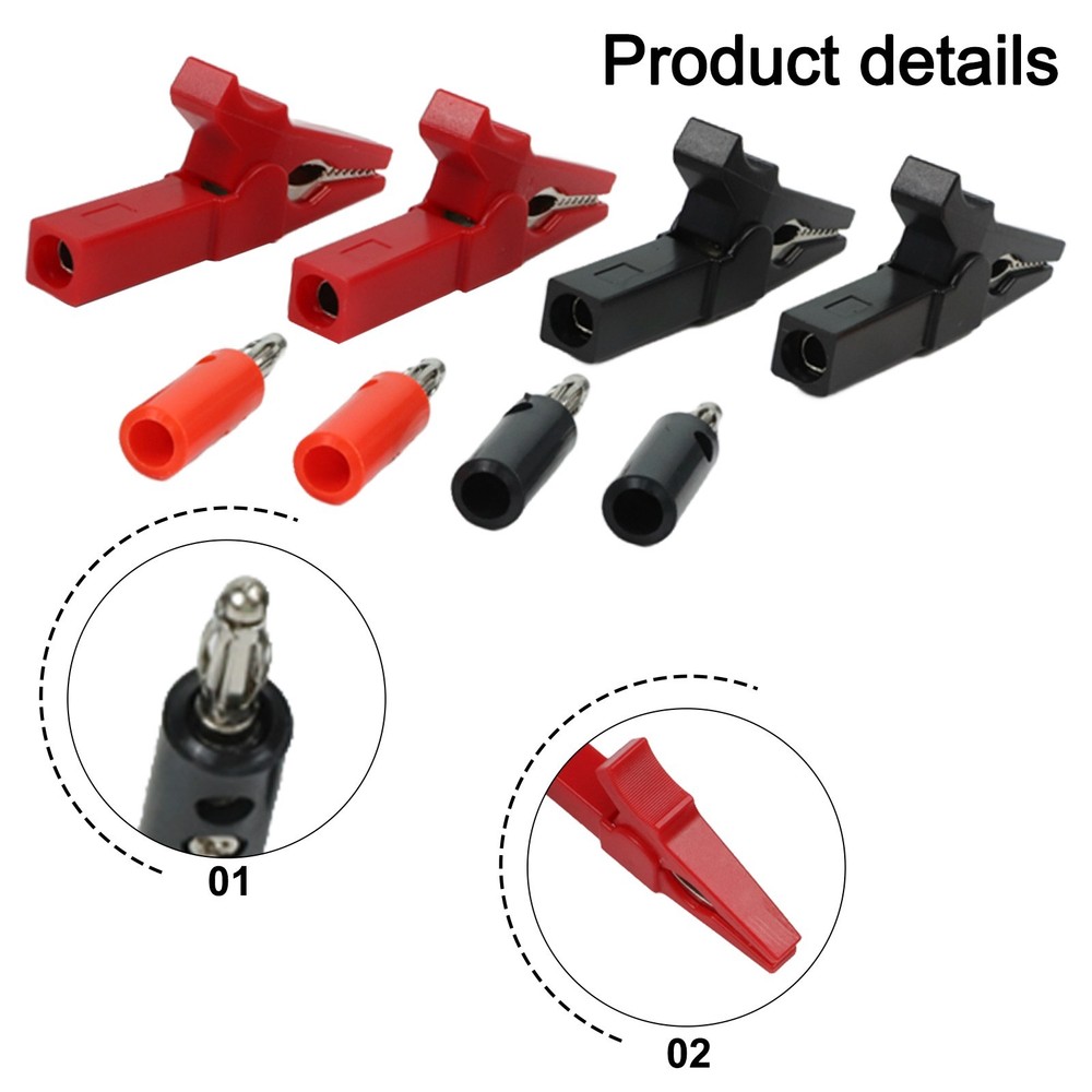 Tightly Fixed Clip Connector for Electrical Engineering and Testing