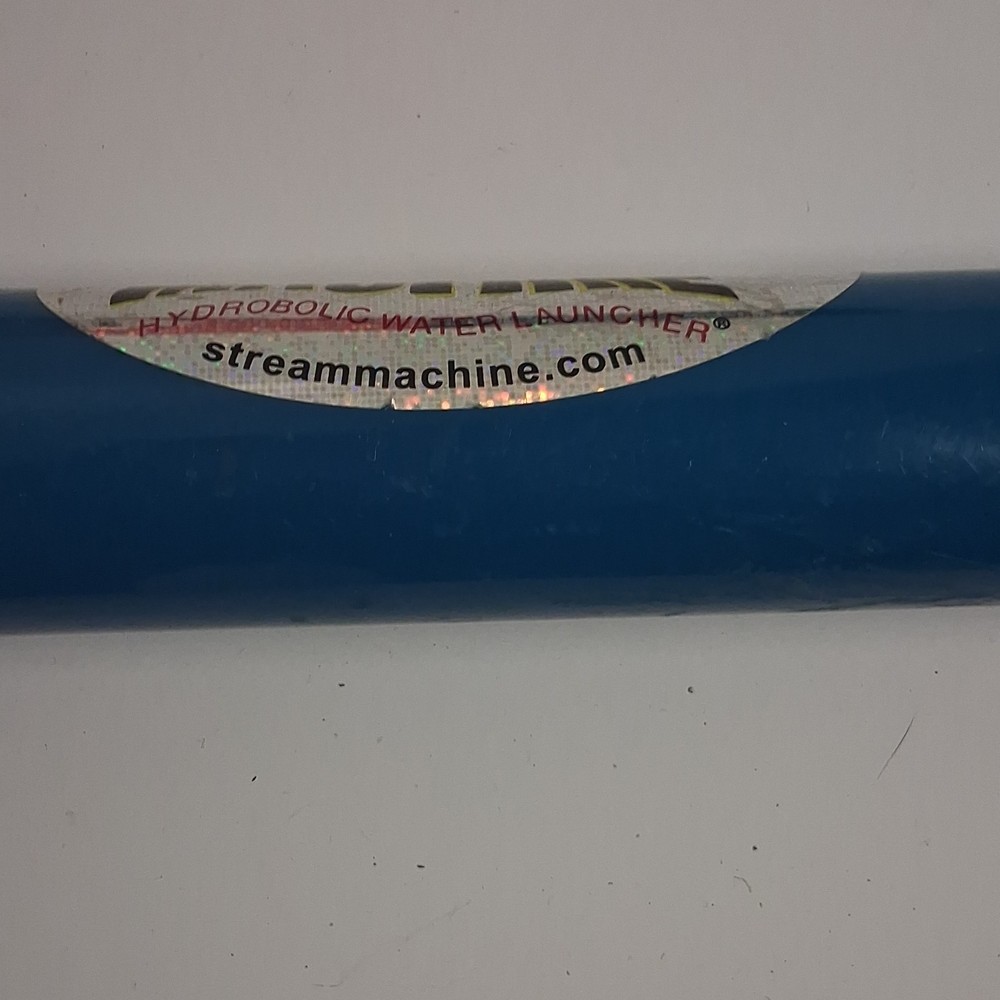 Stream Machine Hydrobolic Water Launcher Blue Red Black Plastic