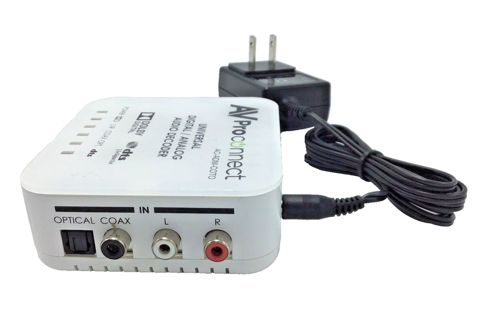 AV ProConnect AC-ADM-COTO Universal Digital / Analog Audio Decoder