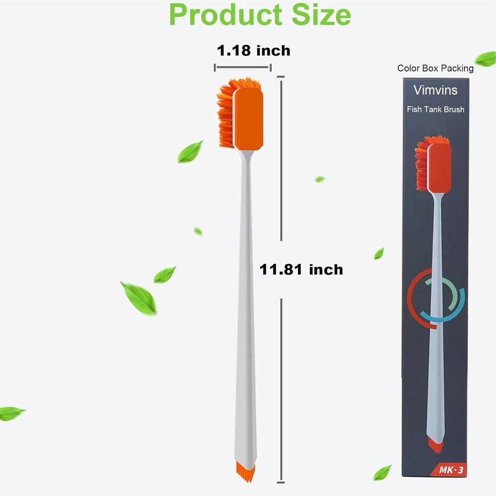 Aquarium glass algae scraper cleaner