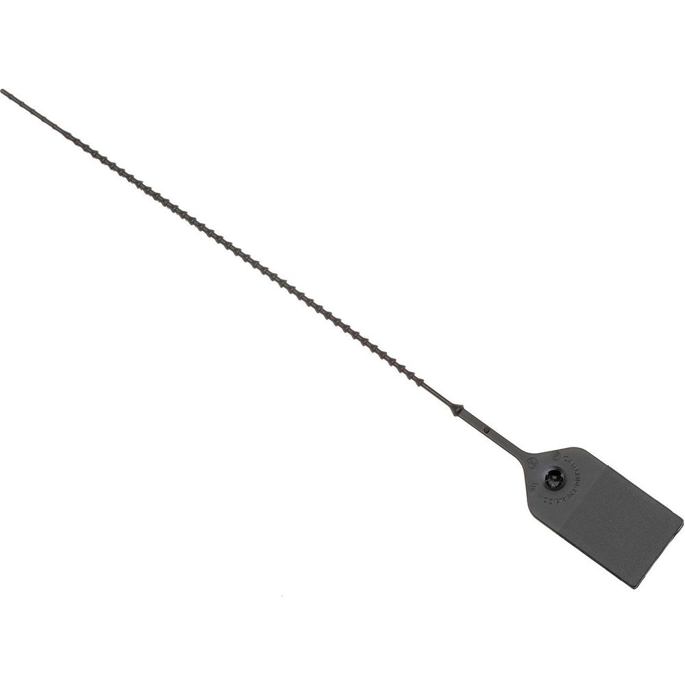 Adjustable Extinguisher Tamper Seal 9"L Black 100/Pack
