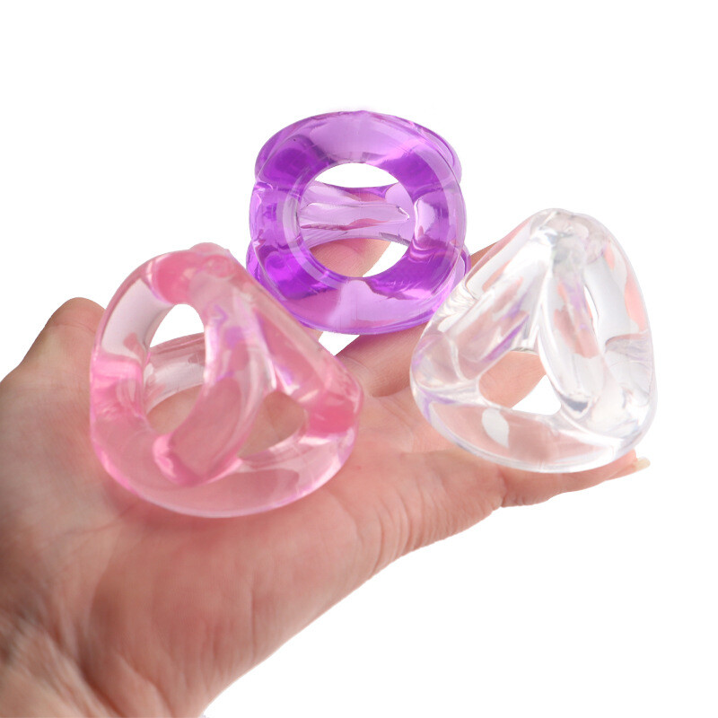 Ball-Scrotum-Stretcher-Ring-Penis Stretching Enhancer Delay Ejaculation for Male