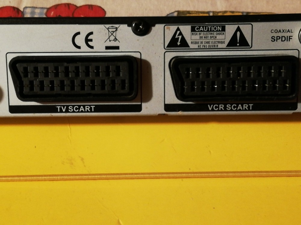 TELE SYSTEM DVBT TS6206 - T1 Digital Terrestrial Decoder with Remote Control - Black