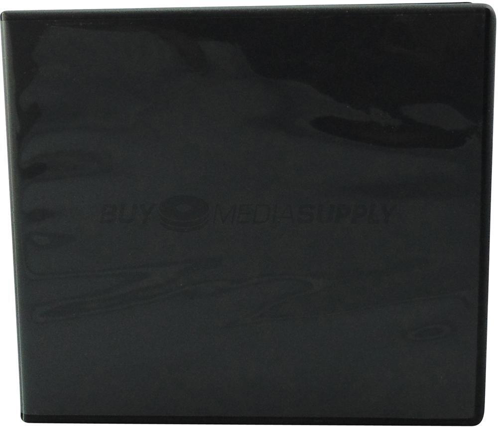 26mm Black 16 Discs CD/DVD Poly Box Lot