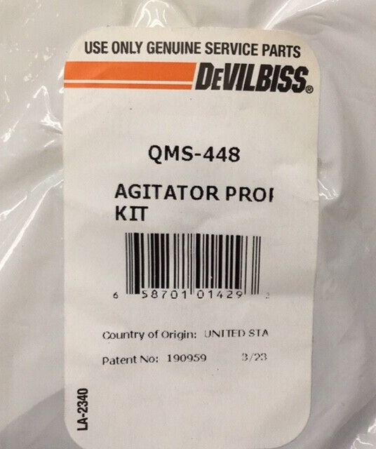 Devilbiss QMS-448 Agitator Propeller Kit QMS448