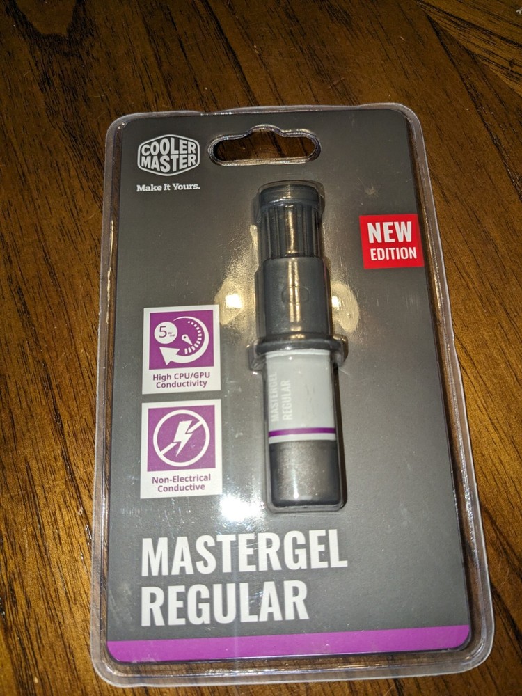 Cooler Master New Edition MasterGel Regular High Performance Thermal Paste.
