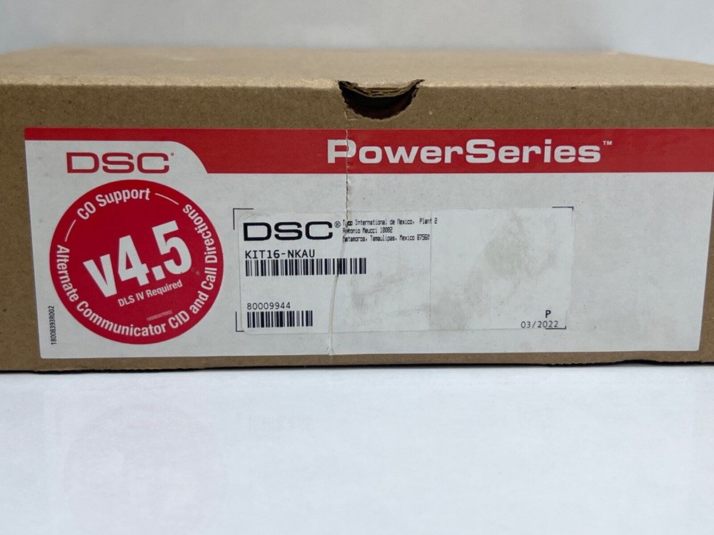 TYCO DSC PowerSeries KIT16-NKAU Security System Control Panel