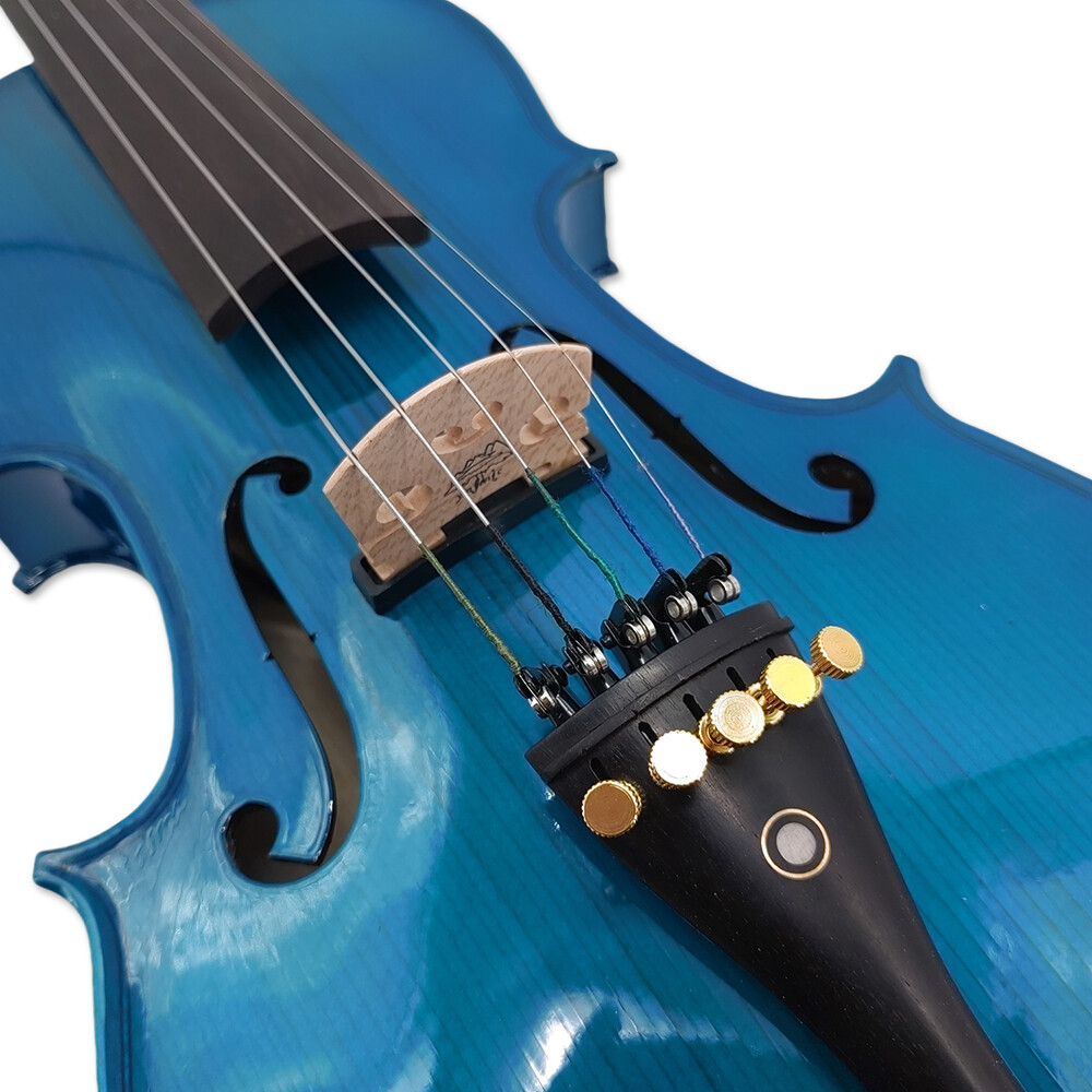 5 String Advanced Electric Acoustic Violin 4/4 Maple+Spruce Handmade Nice Tone
