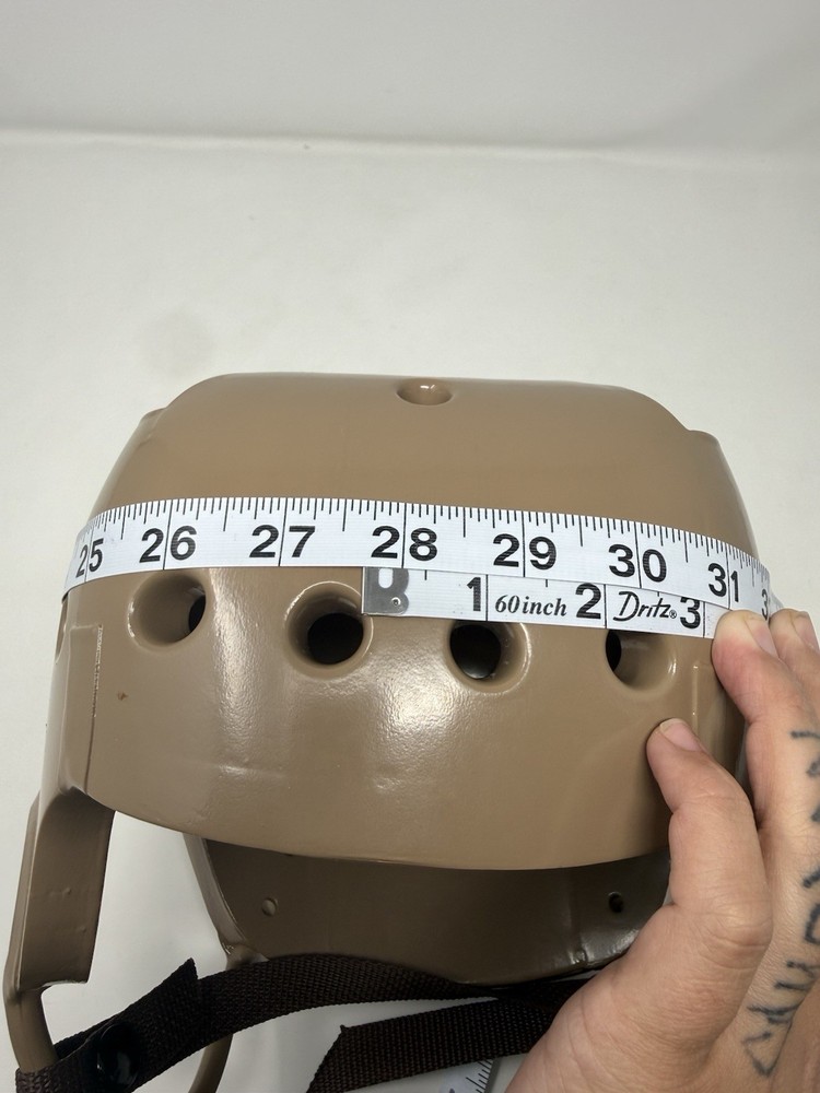 Danmar Special Needs Full Coverage Soft Shell Helmet Beige See Photos For Size