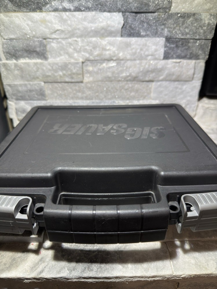 Sig Sauer Pistol Gun Case Hard Plastic