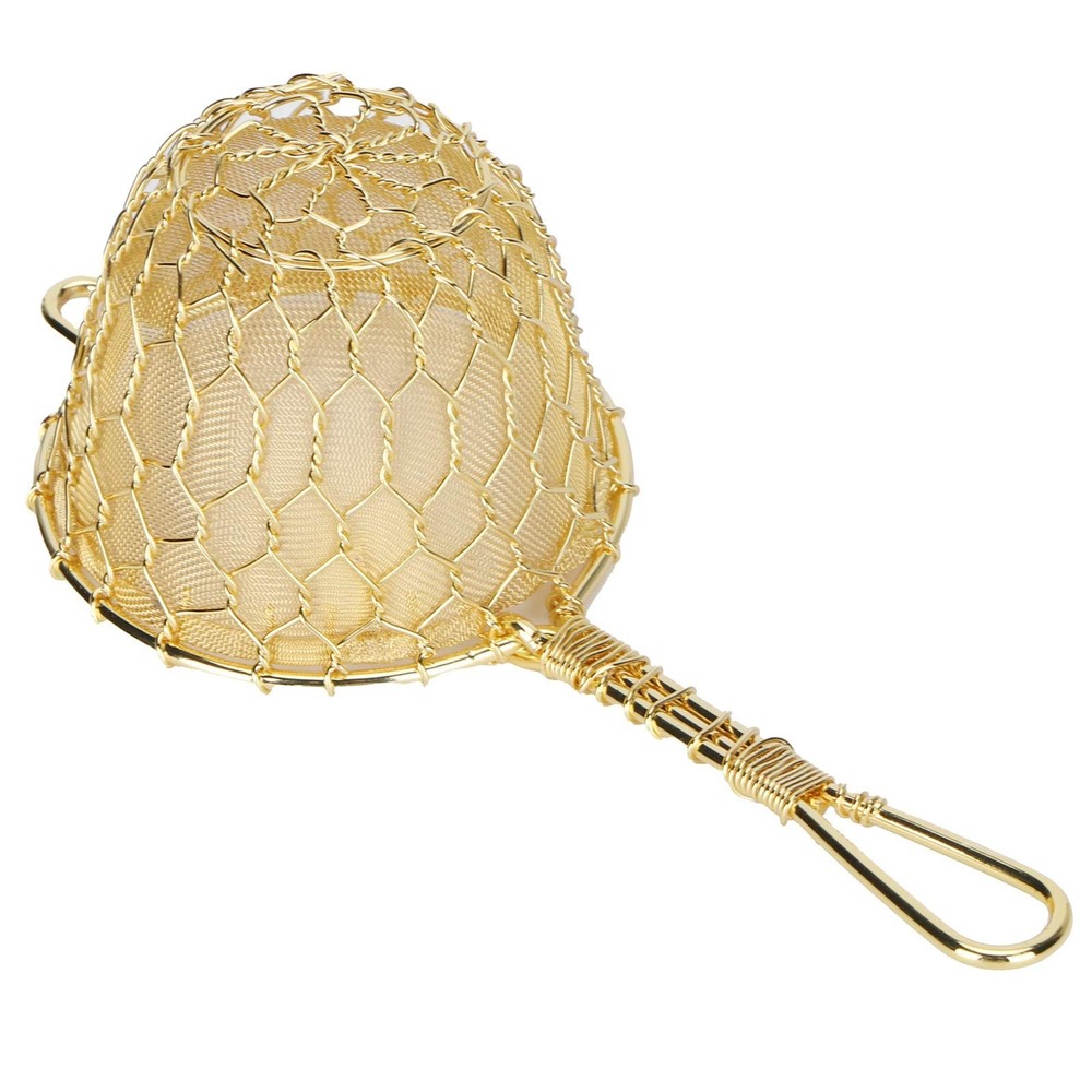 Copper Tea Infuser Strainer dense mesh Reusable Loose Leaf Teapot Filter with...