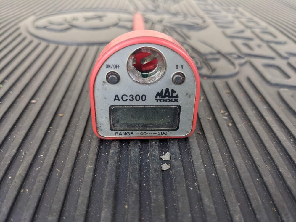 #bd328 Mac Tools Pocket Size Thermometer AC300 BROKEN AS IS