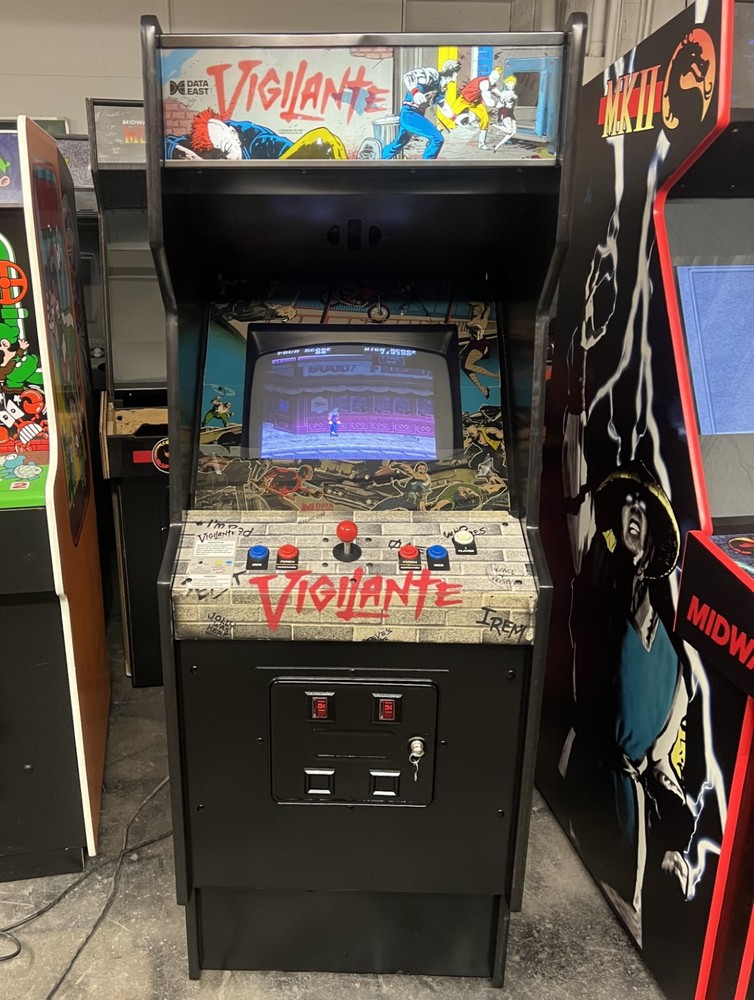 VIGILANTE ARCADE MACHINE by DATA EAST (Excellent Condition) *RARE*