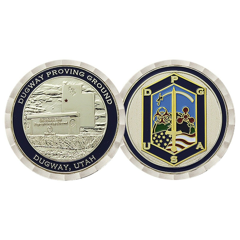 Dugway Utah Proving Ground Challenge Coin