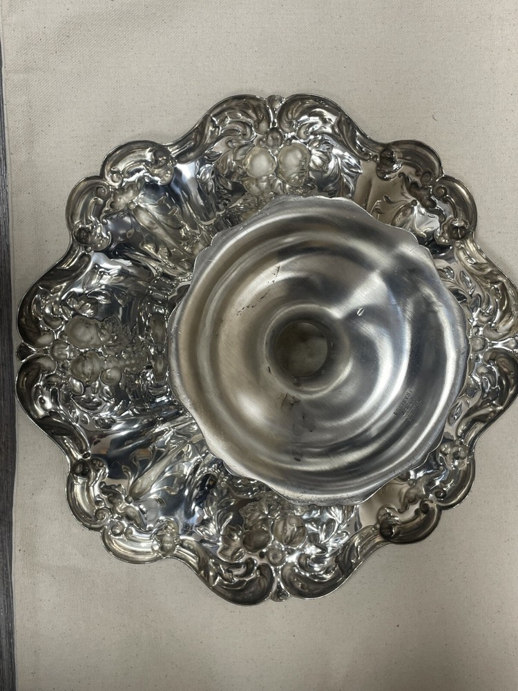 Reed & Barton Francis 1st Sterling Silver Repousse Compote