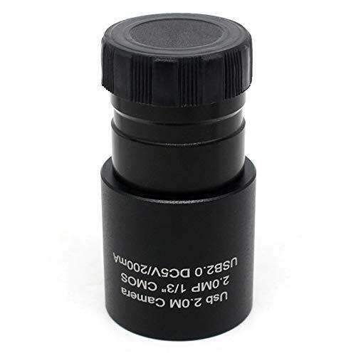 2.0MP Microscope Camera USB Electronic Eyepiece w/ 30MM 30.5MM Adapter Rings