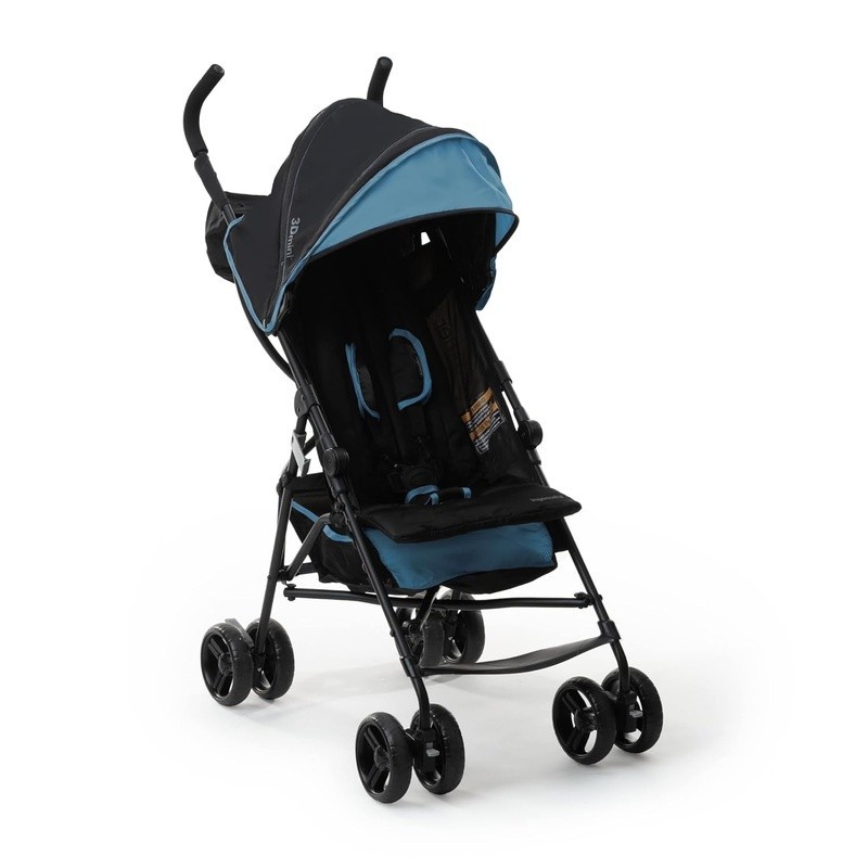Lightweight Stroller Compact Fold 5 Point Harness Multi-Position Recline Storage