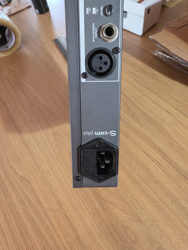 Samson S-Com Plus Stereo Compressor/Limiter 4-Channel Dynamics S Com, READ