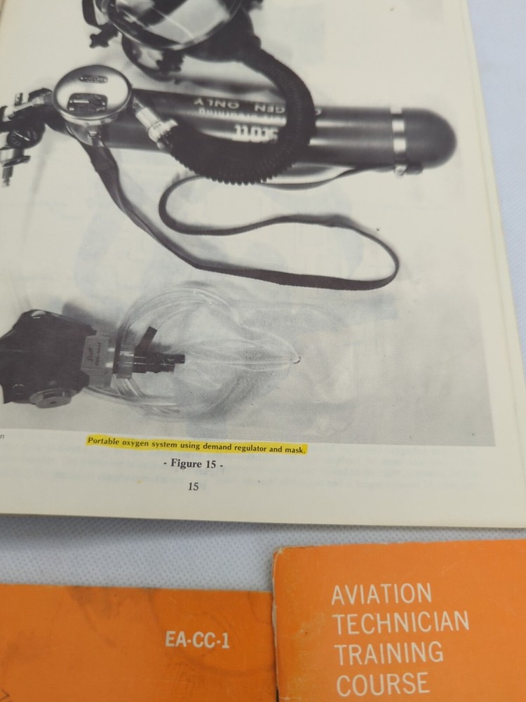 Aviation Technician Training Course Lot Oxygen Systems, Corrosion, Painting