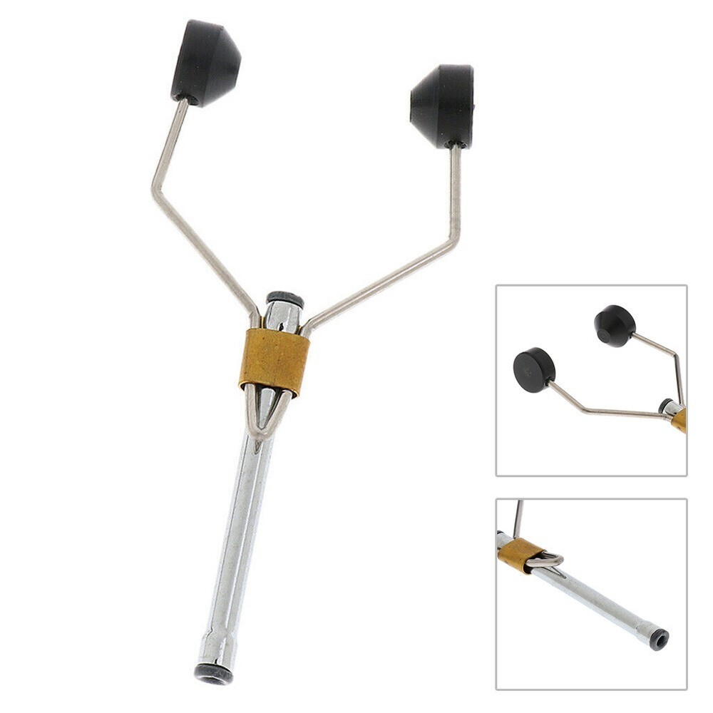 Holder Fly Tying Tool Delrin Feet Tools Silver Ceramic Bobbin Practical