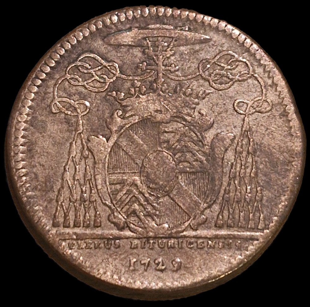 1729 Bronze Token