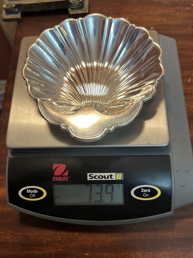 Gorham Sterling 445 Shell Scallop Dish