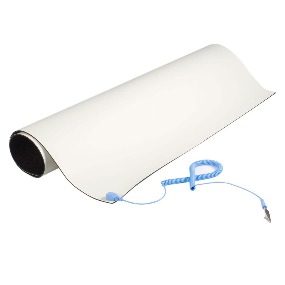 StarTech.com Anti-Static Mat - 25” x 27.5” Electrical Grounding Desk Pad - Fo...