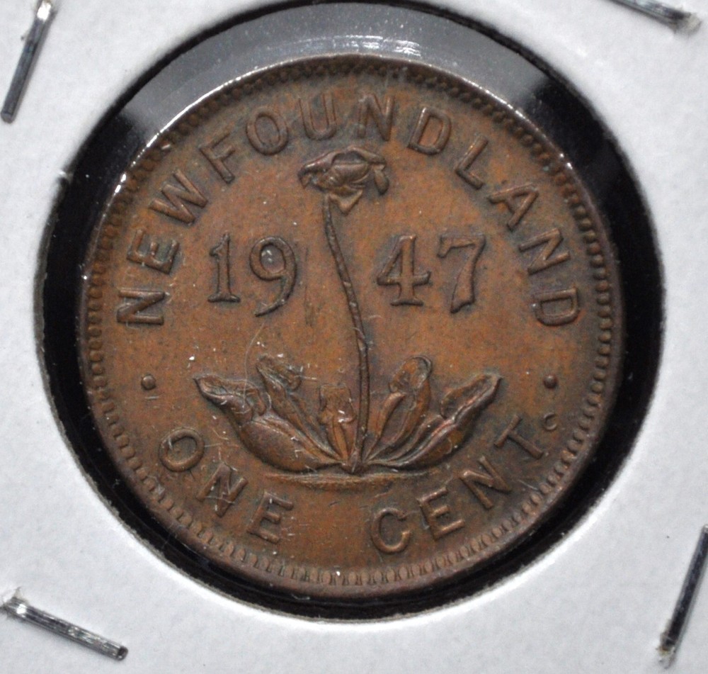 1947 Newfoundland One Cent