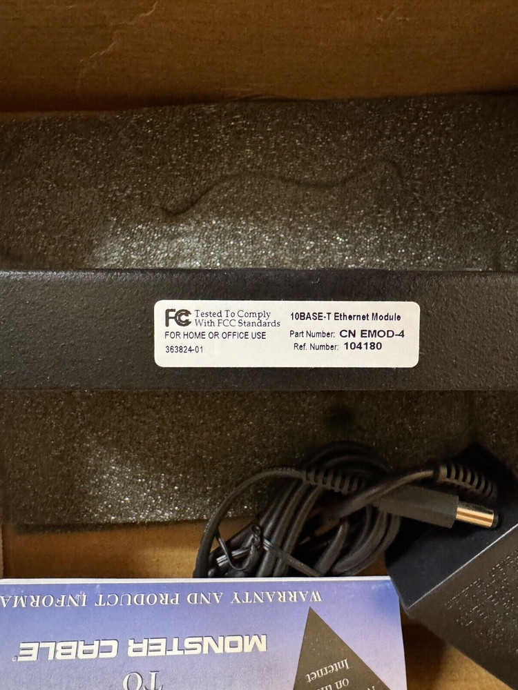 Monster Central CMN EMOD-4 10Base-T Ethernet Module