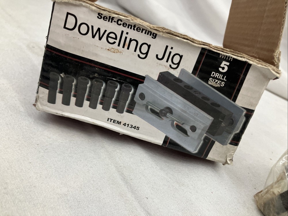 Self centering Dowling jig item 41345 5 bit sizes