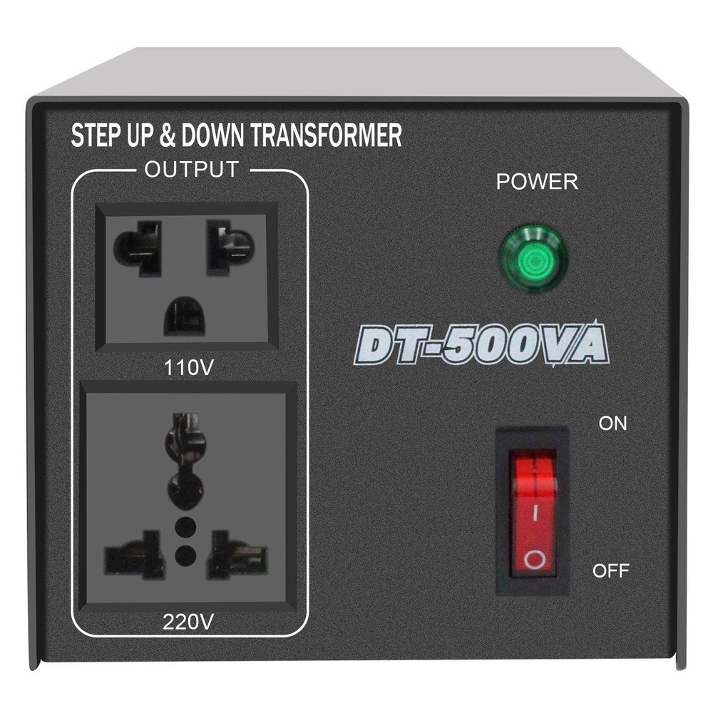 Step Up & Step Down Voltage Transformer Power Converter with Power Cord,Conv...