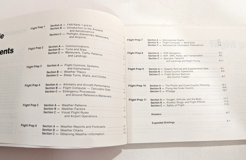 Cessna Pilot Center Integrated Flight Training System Private Pilot Workbook