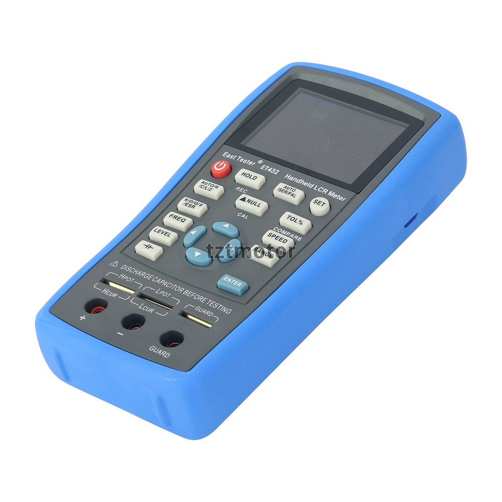 Handheld LCR Meter LCR Tester Capacitance Inductance Meter Frequency 100KHz tz