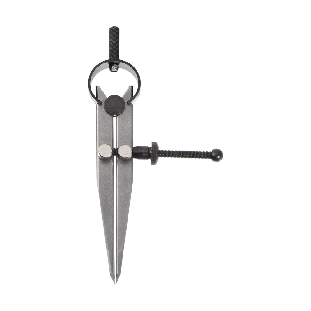 Spring Joint Caliper 4" 100mm Spring Divider Caliper with Solid Nut, Flat Leg