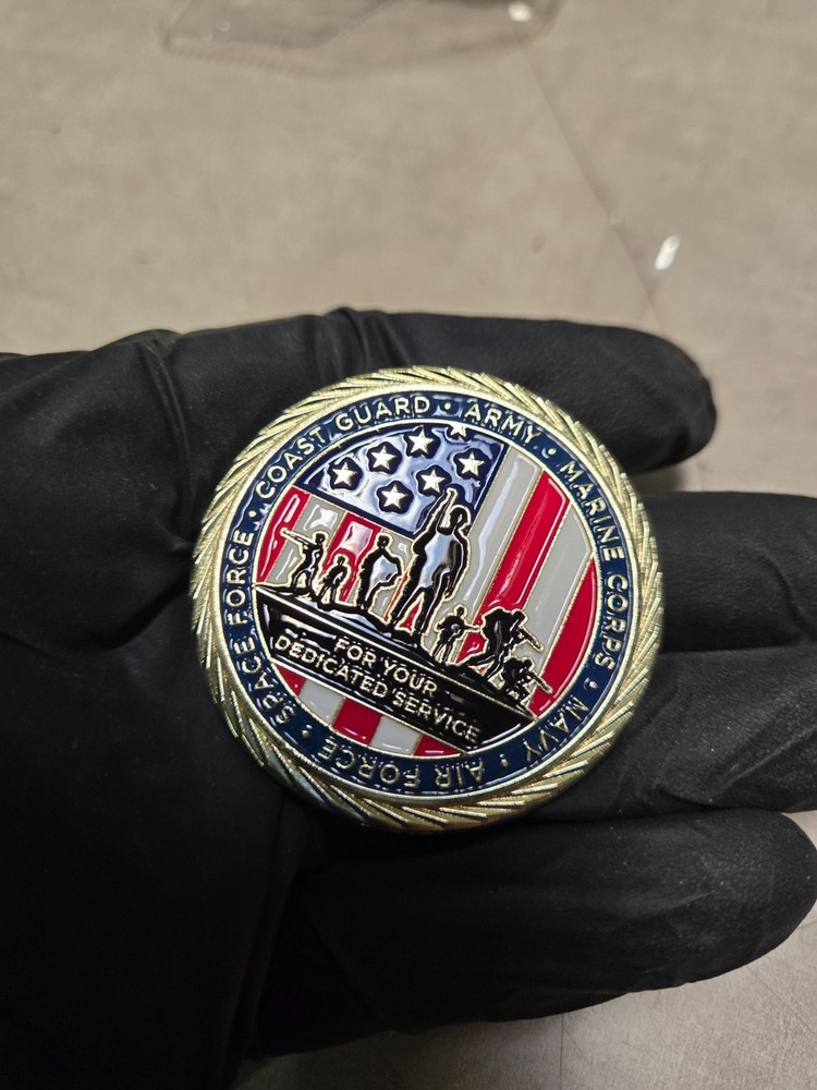 2025 Fedex Honoring Veterans Challenge Coin