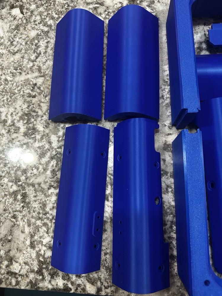 Flashforge Ad5x Enclosure Blue